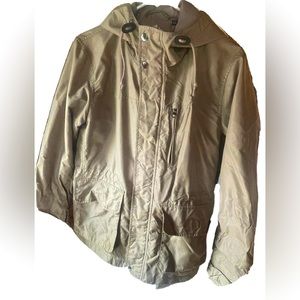 Uniqlo beige tan windbreaker size small